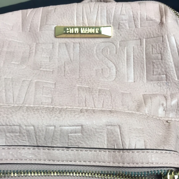 Steve Madden pink leather backpack - Picture 4 of 10